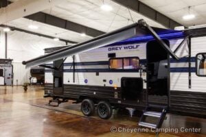 2027 Forest River Cherokee Grey Wolf 26DBH Bunkhouse Travel Trailer Exterior Image