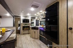 2027 Forest River Cherokee Grey Wolf 26DBH Bunkhouse Travel Trailer Interior Image