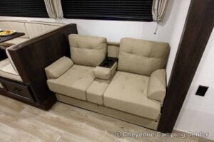 2027 Forest River Cherokee Grey Wolf 26DBH Bunkhouse Travel Trailer Interior Image