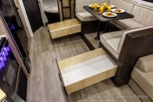 2027 Forest River Cherokee Grey Wolf 26DBH Bunkhouse Travel Trailer Interior Image