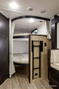 2027 Forest River Cherokee Grey Wolf 26DBH Bunkhouse Travel Trailer Interior Image