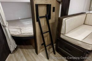 2027 Forest River Cherokee Grey Wolf 26DBH Bunkhouse Travel Trailer Interior Image