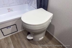 2027 Forest River Cherokee Grey Wolf 26DBH Bunkhouse Travel Trailer Interior Image