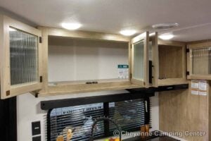 2027 Forest River Cherokee Grey Wolf 26DBH Bunkhouse Travel Trailer Interior Image