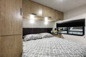 2027 Forest River Cherokee Grey Wolf 26DBH Bunkhouse Travel Trailer Interior Image