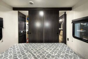 2027 Forest River Cherokee Grey Wolf 26DBH Bunkhouse Travel Trailer Interior Image