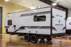 2027 Forest River Cherokee Grey Wolf Black Label 18RRBL Toy Hauler Exterior Image