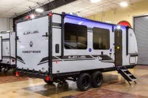 2027 Forest River Cherokee Grey Wolf Black Label 18RRBL Toy Hauler Exterior Image