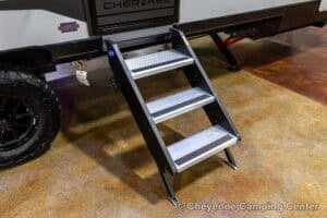 2026 Forest River Cherokee Grey Wolf Black Label 22RRBL Toy Hauler Exterior Image