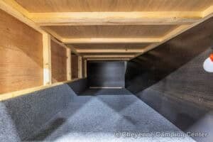 2026 Forest River Cherokee Grey Wolf Black Label 22RRBL Toy Hauler Exterior Image