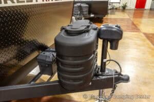 2026 Forest River Cherokee Grey Wolf Black Label 22RRBL Toy Hauler Exterior Image