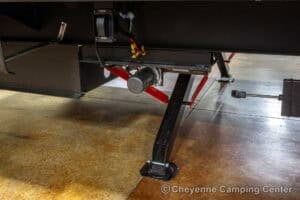 2026 Forest River Cherokee Grey Wolf Black Label 22RRBL Toy Hauler Exterior Image