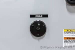 2026 Forest River Cherokee Grey Wolf Black Label 22RRBL Toy Hauler Exterior Image