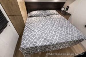 2026 Forest River Cherokee Grey Wolf Black Label 22RRBL Toy Hauler Interior Image