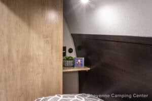 2026 Forest River Cherokee Grey Wolf Black Label 22RRBL Toy Hauler Interior Image