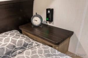 2026 Forest River Cherokee Grey Wolf Black Label 22RRBL Toy Hauler Interior Image