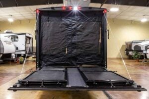 2027 Forest River Cherokee Grey Wolf Black Label 22RRBL Toy Hauler Exterior Image