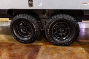 2027 Forest River Cherokee Grey Wolf Black Label 22RRBL Toy Hauler Exterior Image