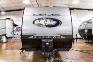 2027 Forest River Cherokee Wolf Pup Black Label 16FQBLW Small Camper Exterior Image