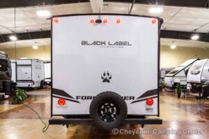 2027 Forest River Cherokee Wolf Pup Black Label 16FQBLW Small Camper Exterior Image