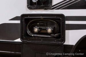 2027 Forest River Cherokee Wolf Pup Black Label 16FQBLW Small Camper Exterior Image
