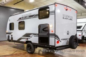 2027 Forest River Cherokee Wolf Pup Black Label 16BHSBLW Small Bunkhouse Travel Trailer Exterior Image
