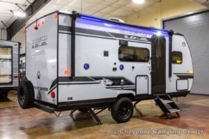 2026 Forest River Cherokee Wolf Pup Black Label 16BHSBLW Small Bunkhouse Travel Trailer Exterior Image