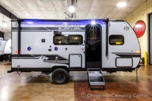 2026 Forest River Cherokee Wolf Pup Black Label 16BHSBLW Small Bunkhouse Travel Trailer Exterior Image