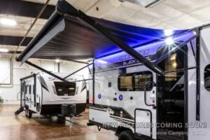 2027 Forest River Cherokee Wolf Pup Black Label 16BHSBLW Small Bunkhouse Travel Trailer Exterior Image