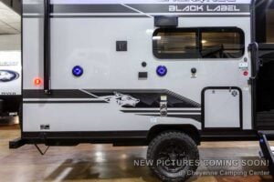 2027 Forest River Cherokee Wolf Pup Black Label 16BHSBLW Small Bunkhouse Travel Trailer Exterior Image