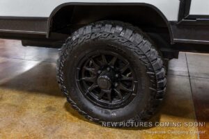 2027 Forest River Cherokee Wolf Pup Black Label 16BHSBLW Small Bunkhouse Travel Trailer Exterior Image
