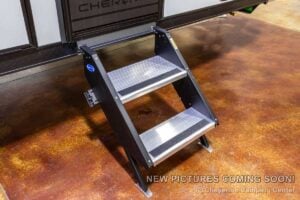 2027 Forest River Cherokee Wolf Pup Black Label 16BHSBLW Small Bunkhouse Travel Trailer Exterior Image