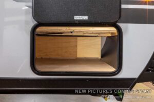 2027 Forest River Cherokee Wolf Pup Black Label 16BHSBLW Small Bunkhouse Travel Trailer Exterior Image