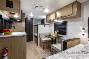 2027 Forest River Cherokee Wolf Pup Black Label 16BHSBLW Small Bunkhouse Travel Trailer Interior Image