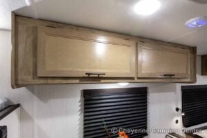 2026 Forest River Cherokee Wolf Pup Black Label 16BHSBLW Small Bunkhouse Travel Trailer Interior Image