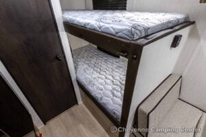 2026 Forest River Cherokee Wolf Pup Black Label 16BHSBLW Small Bunkhouse Travel Trailer Interior Image