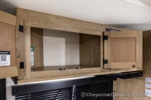 2026 Forest River Cherokee Wolf Pup Black Label 16BHSBLW Small Bunkhouse Travel Trailer Interior Image