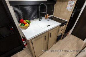2027 Forest River Cherokee Wolf Pup Black Label 16BHSBLW Small Bunkhouse Travel Trailer Interior Image
