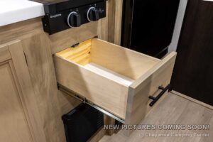 2027 Forest River Cherokee Wolf Pup Black Label 16BHSBLW Small Bunkhouse Travel Trailer Interior Image