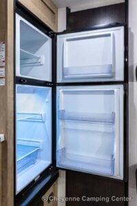 2026 Forest River Cherokee Wolf Pup Black Label 16BHSBLW Small Bunkhouse Travel Trailer Interior Image