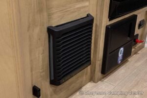 2026 Forest River Cherokee Wolf Pup Black Label 16BHSBLW Small Bunkhouse Travel Trailer Interior Image