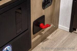 2026 Forest River Cherokee Wolf Pup Black Label 16BHSBLW Small Bunkhouse Travel Trailer Interior Image