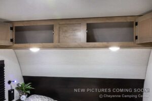 2027 Forest River Cherokee Wolf Pup Black Label 16BHSBLW Small Bunkhouse Travel Trailer Interior Image