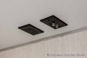 2026 Forest River Cherokee Wolf Pup Black Label 16BHSBLW Small Bunkhouse Travel Trailer Interior Image