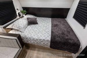 2026 Forest River Cherokee Wolf Pup Black Label 16BHSBLW Small Bunkhouse Travel Trailer Interior Image