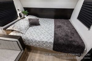 2027 Forest River Cherokee Wolf Pup Black Label 16BHSBLW Small Bunkhouse Travel Trailer Interior Image