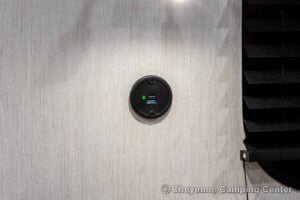 2026 Forest River Cherokee Wolf Pup Black Label 16BHSBLW Small Bunkhouse Travel Trailer Interior Image