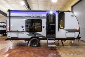 2026 Forest River Cherokee Wolf Pup Black Label 16FQBLW Small Camper Exterior Image