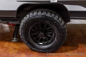 2026 Forest River Cherokee Wolf Pup Black Label 16FQBLW Small Camper Exterior Image