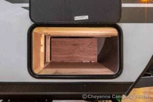 2026 Forest River Cherokee Wolf Pup Black Label 16FQBLW Small Camper Exterior Image